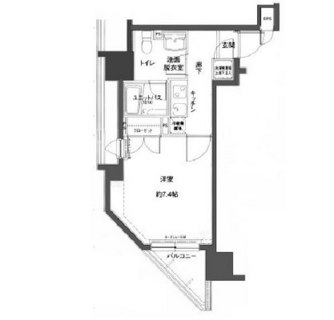 東京都墨田区江東橋２丁目 賃貸マンション 1K