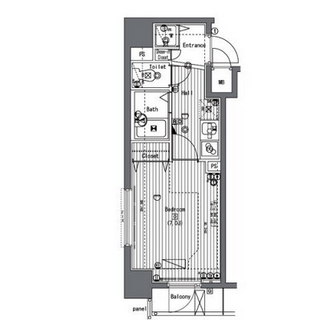 東京都中央区日本橋浜町３丁目 賃貸マンション 1K