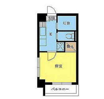 東京都中央区東日本橋２丁目 賃貸マンション 1K