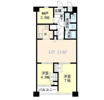 東京都千代田区五番町 賃貸マンション 2SLDK