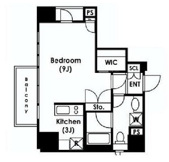 東京都千代田区一番町 賃貸マンション 1K