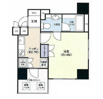 東京都千代田区麹町１丁目 賃貸マンション 1K