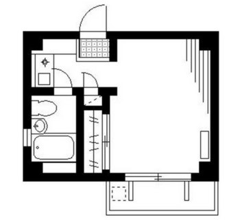 東京都新宿区南元町 賃貸マンション 1K