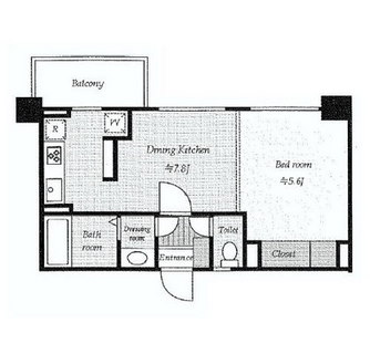 東京都港区赤坂７丁目 賃貸マンション 1DK