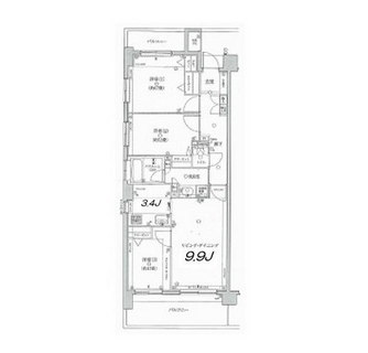 東京都江東区住吉１丁目 賃貸マンション 3LDK