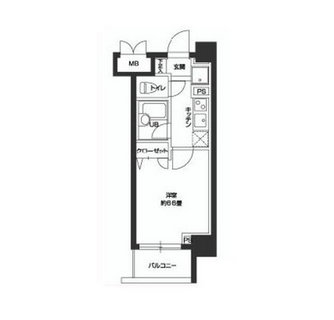 東京都江東区住吉２丁目 賃貸マンション 1K