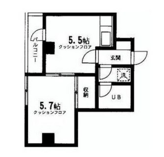 東京都江東区扇橋２丁目 賃貸マンション 1DK