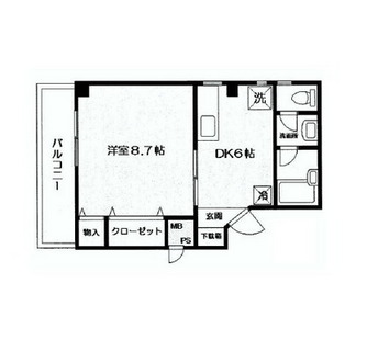 東京都江東区扇橋２丁目 賃貸マンション 1DK