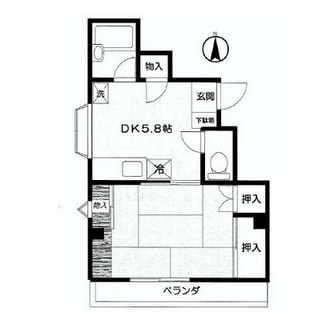 東京都江東区千田 賃貸マンション 1DK