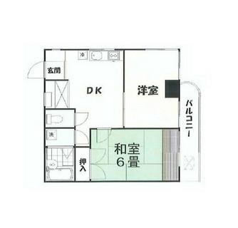 東京都江東区新大橋２丁目 賃貸マンション 2DK