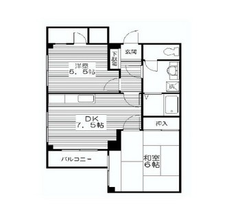 東京都江東区森下４丁目 賃貸マンション 2DK