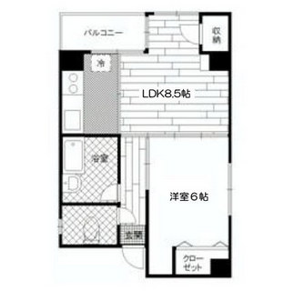 東京都江東区常盤２丁目 賃貸マンション 1LDK