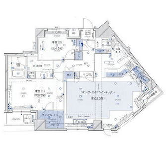 東京都千代田区九段南２丁目 賃貸マンション 2LDK