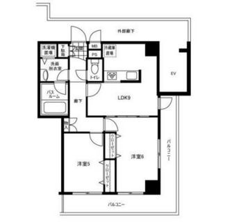 東京都墨田区向島１丁目 賃貸マンション 2LDK