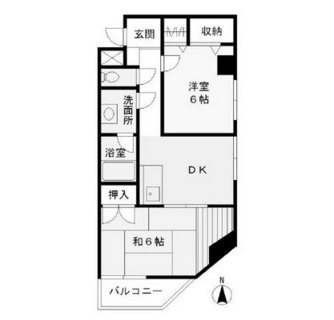 東京都墨田区緑４丁目 賃貸マンション 2DK