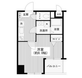 東京都墨田区亀沢４丁目 賃貸マンション 1K