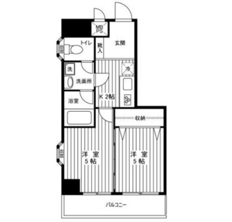 東京都墨田区向島１丁目 賃貸マンション 2K