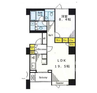 東京都港区南青山７丁目 賃貸マンション 1LDK