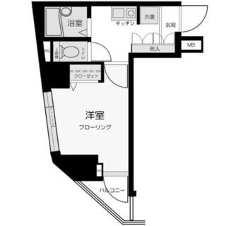 東京都中央区日本橋蛎殻町２丁目 賃貸マンション 1K